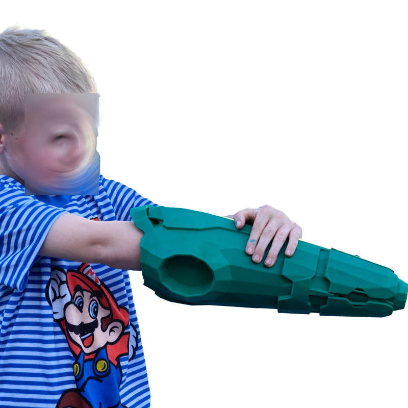 Metroid Dread Samus Aran Kostüm Silahı - 3D Baskı Cosplay Aksesuarı