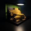 1932 Ford Coupe Street Rod 3D Baskı Maket - Nostaljik Araba Modeli