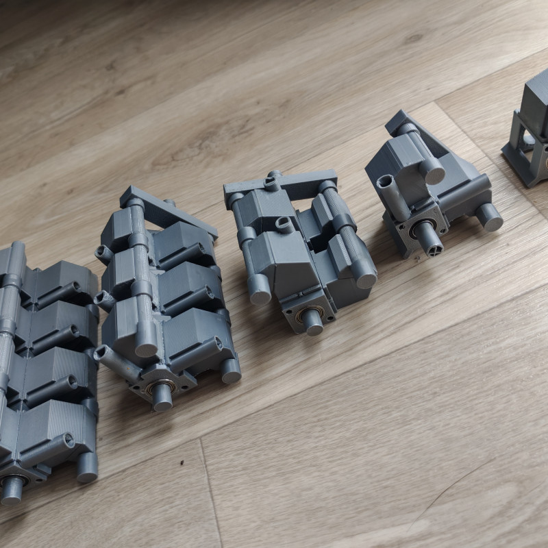 Modüler V8 Hava Motoru - 3D Baskı Eğitim Seti