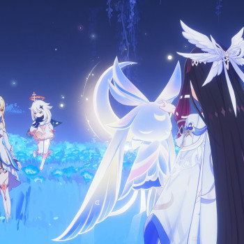 Genshin Impact Moon Maiden Columbina Saç Tokası - 3D Baskı Cosplay Aksesuarı