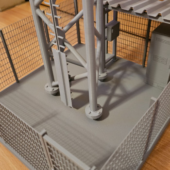 3D Baskı Hücresel Kule Modeli - Mimari ve Eğitim için Detaylı