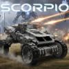 Bilim Kurgu Savaş Aracı SCORPIO - 3D Baskı Modeli