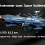 Andromeda Sınıfı Uzay Savaş Gemisi 1:700 63.5cm 3D Baskı Model