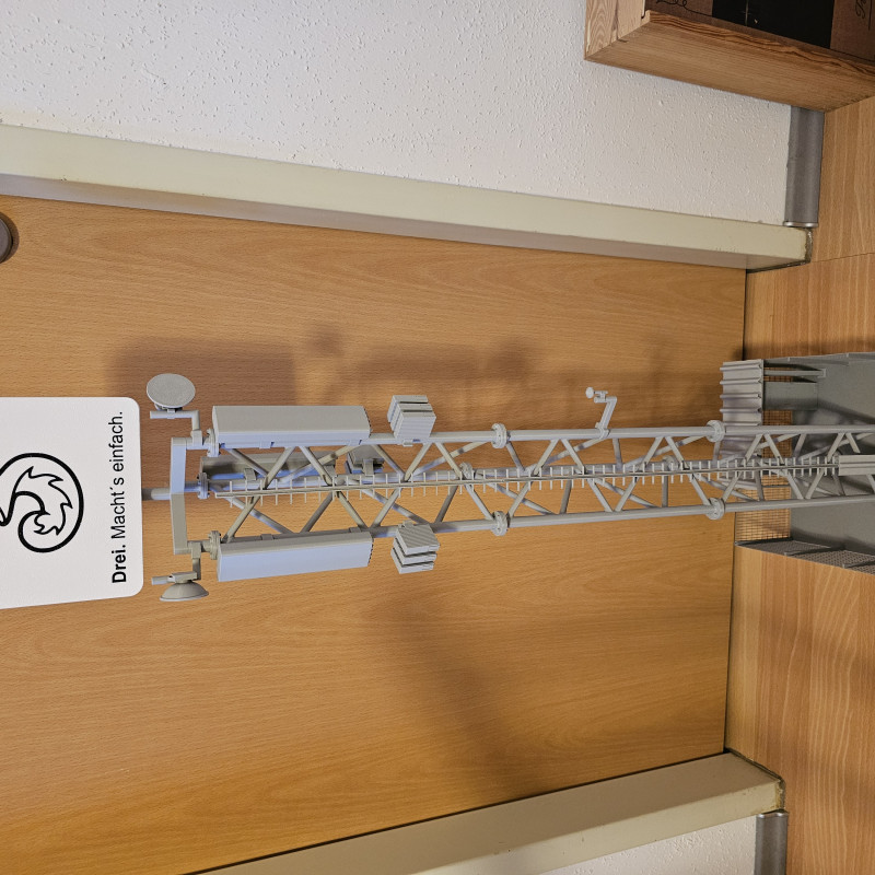 3D Baskı Hücresel Kule Modeli - Mimari ve Eğitim için Detaylı