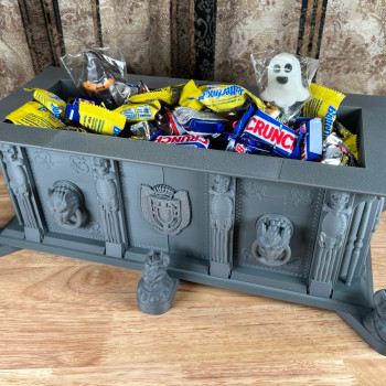 Nosferatu Lahdi 3D Baskı Şekerlik - Korku Temalı Dekor