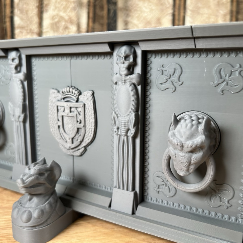 Nosferatu Lahdi 3D Baskı Şekerlik - Korku Temalı Dekor