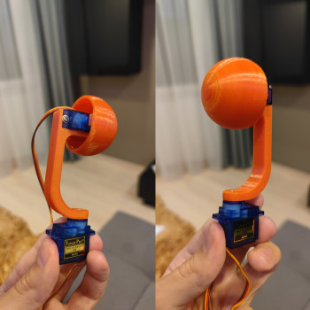 2 Eksenli Mekanik Robot Göz - ESP8266 Kontrollü DIY Proje