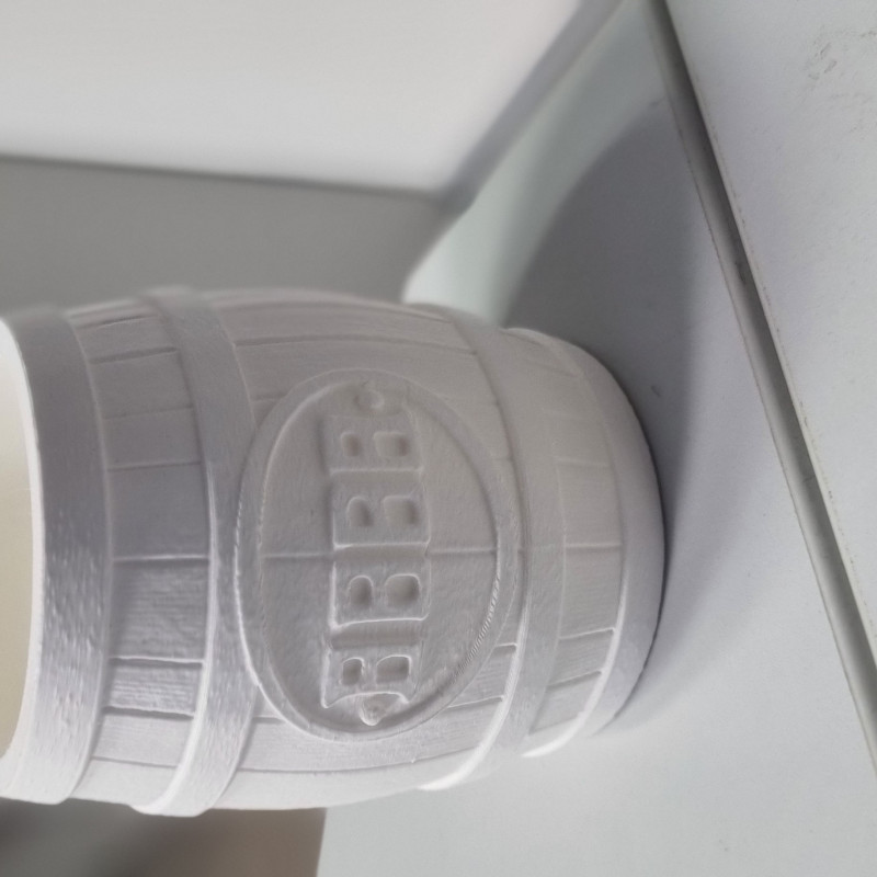 Bira Fıçısı Kalemlik - 3D Baskı Ofis Dekorasyonu Bira Fıçısı Kalemlik - 3D Baskı Ofis Dekorasyonu