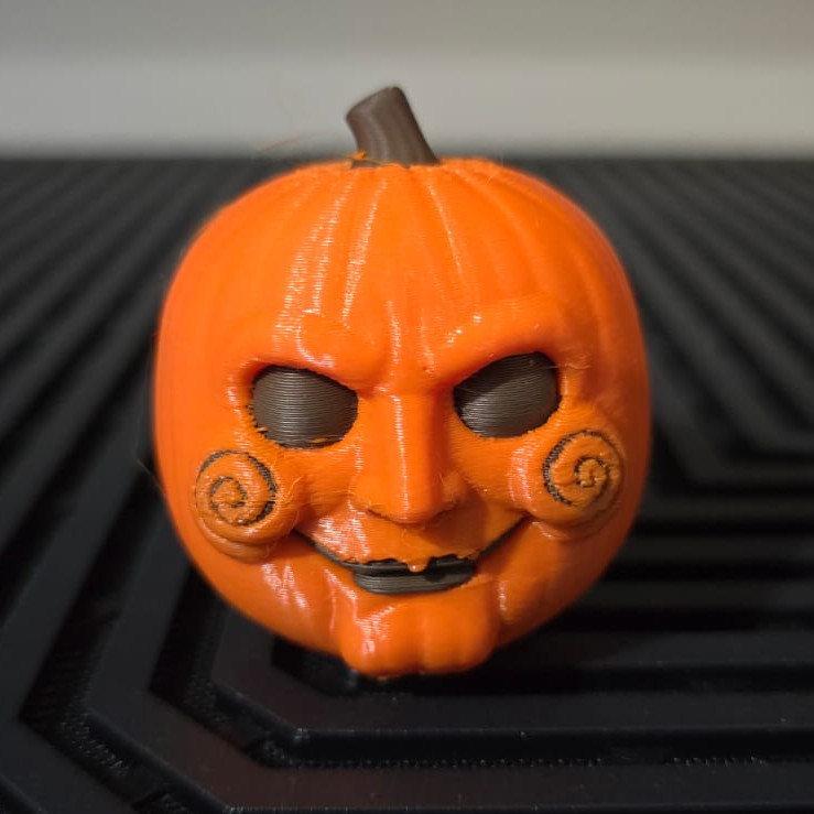 Korku Temalı 3D Baskı Cadılar Bayramı Balkabağı Seti - Ünlü Kötü Karakterler