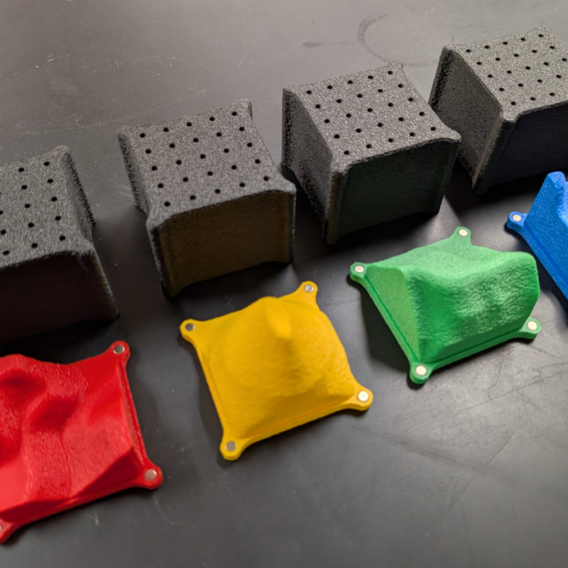 Eğitici Topoğrafya Harita Kutusu - 3D Baskı Coğrafya Seti