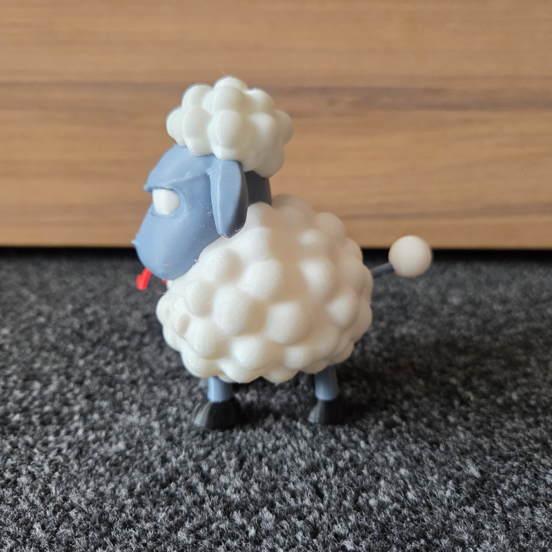 Uzaylı Enfeksiyonlu 3D Baskılı Renkli Koyun Figürü - Alien Earth Koleksiyonu Uzaylı Enfeksiyonlu 3D Baskılı Renkli Koyun Figürü - Alien Earth Koleksiyonu