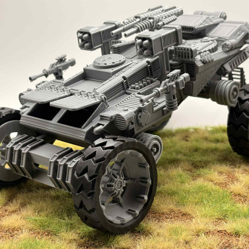 Bilim Kurgu Savaş Aracı SCORPIO - 3D Baskı Modeli