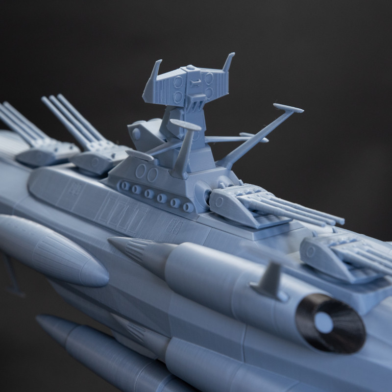 Andromeda Sınıfı Uzay Savaş Gemisi 1:700 63.5cm 3D Baskı Model