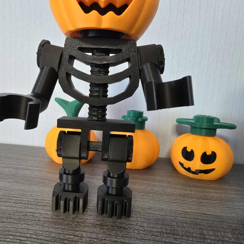 Halloween 2025 Brickstyle Set - 3D Baskı Cadılar Bayramı Figürleri