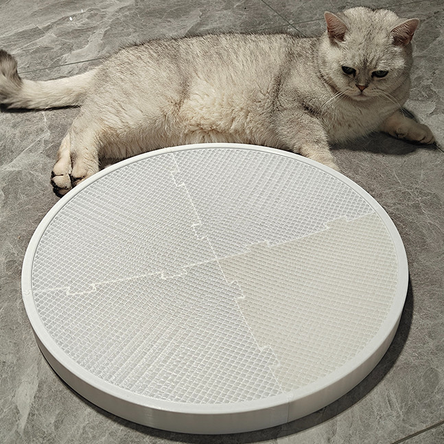 3D Baskı Büyük Kedi Tırmalama Tahtası - Dayanıklı PETG