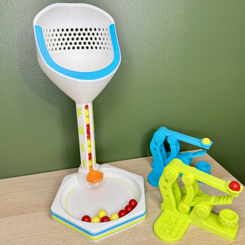 Hızlı Dört - Eğlenceli Connect 4 Yarış Oyunu 3D Baskı