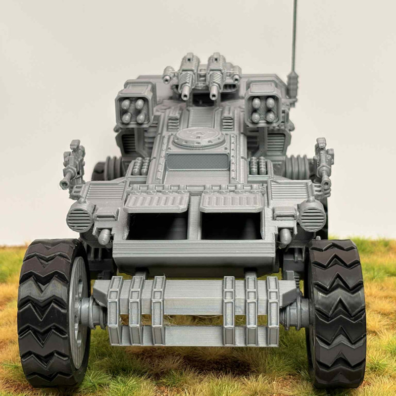 Bilim Kurgu Savaş Aracı SCORPIO - 3D Baskı Modeli