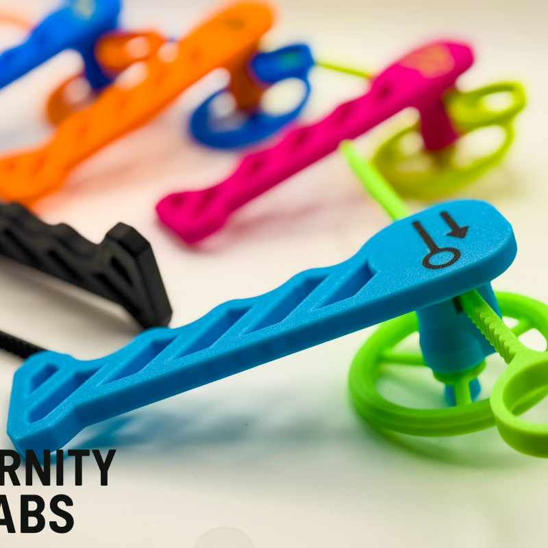 Rip Cord Dönen Fırıldak - 3D Baskı Oyuncak ve Stres Giderici