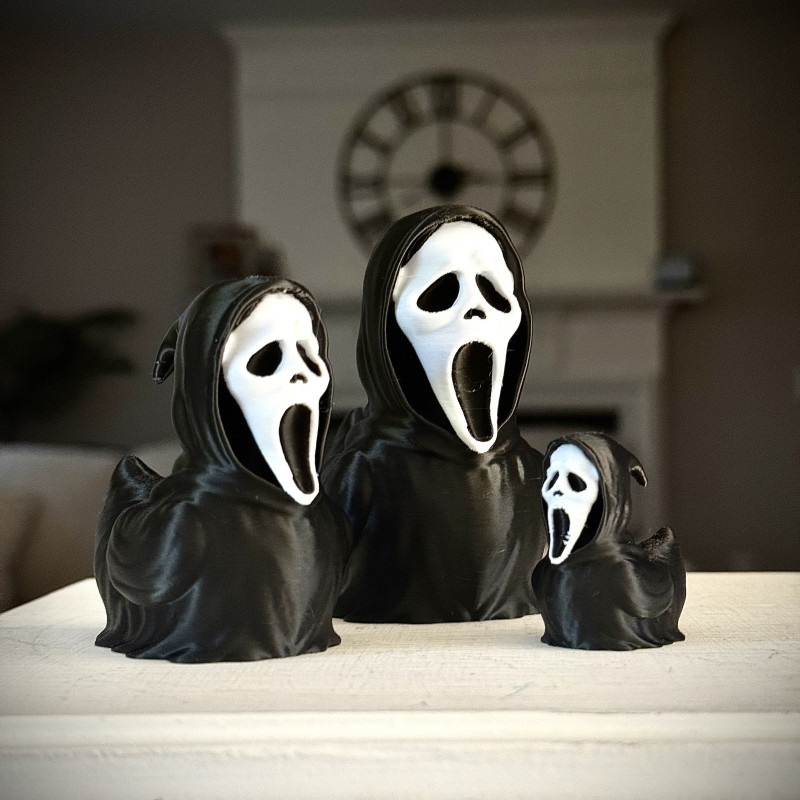 Cadılar Bayramı Ördek Dekor - 3D Baskılı Sevimli Mini Figür