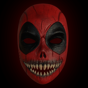 Korkunç Deadpool Cadılar Bayramı Maskesi - 3D Baskı Korku Aksesuarı Korkunç Deadpool Cadılar Bayramı Maskesi - 3D Baskı Korku Aksesuarı