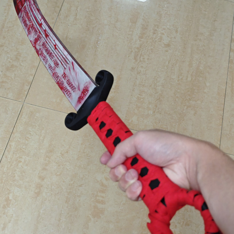 Tarihi Japon Savaşı Dadao Kılıcı - 3D Baskılı Cosplay Silahı