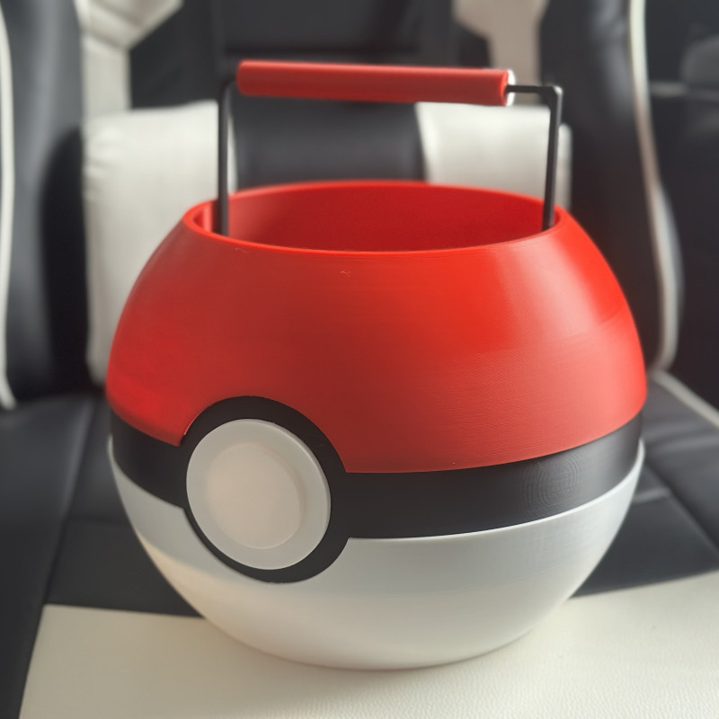 Pokemon Halloween Şeker Kutusu - 3D Baskılı Poketopu Kova Pokemon Halloween Şeker Kutusu - 3D Baskılı Poketopu Kova