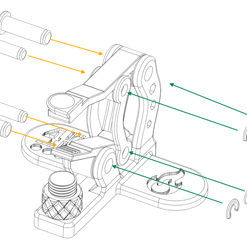 Hızlı Dört - Eğlenceli Connect 4 Yarış Oyunu 3D Baskı