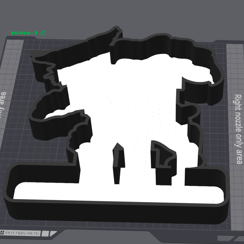 Kentucky Wildcats Işık Kutusu Tabela - 3D Baskılı Dekor