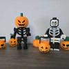 Halloween 2025 Brickstyle Set - 3D Baskı Cadılar Bayramı Figürleri