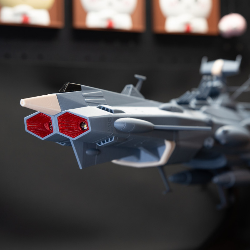 Andromeda Sınıfı Uzay Savaş Gemisi 1:700 63.5cm 3D Baskı Model