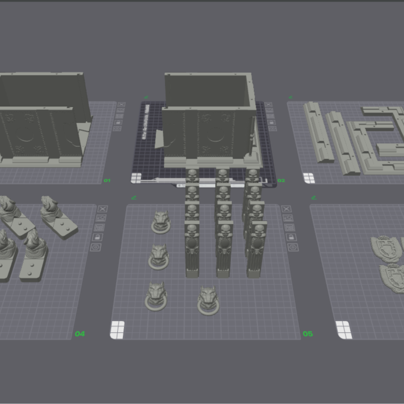 Nosferatu Lahdi 3D Baskı Şekerlik - Korku Temalı Dekor