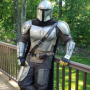 Mandalorian Uyluk Zırhı - 3D Baskı Cosplay Aksesuarı