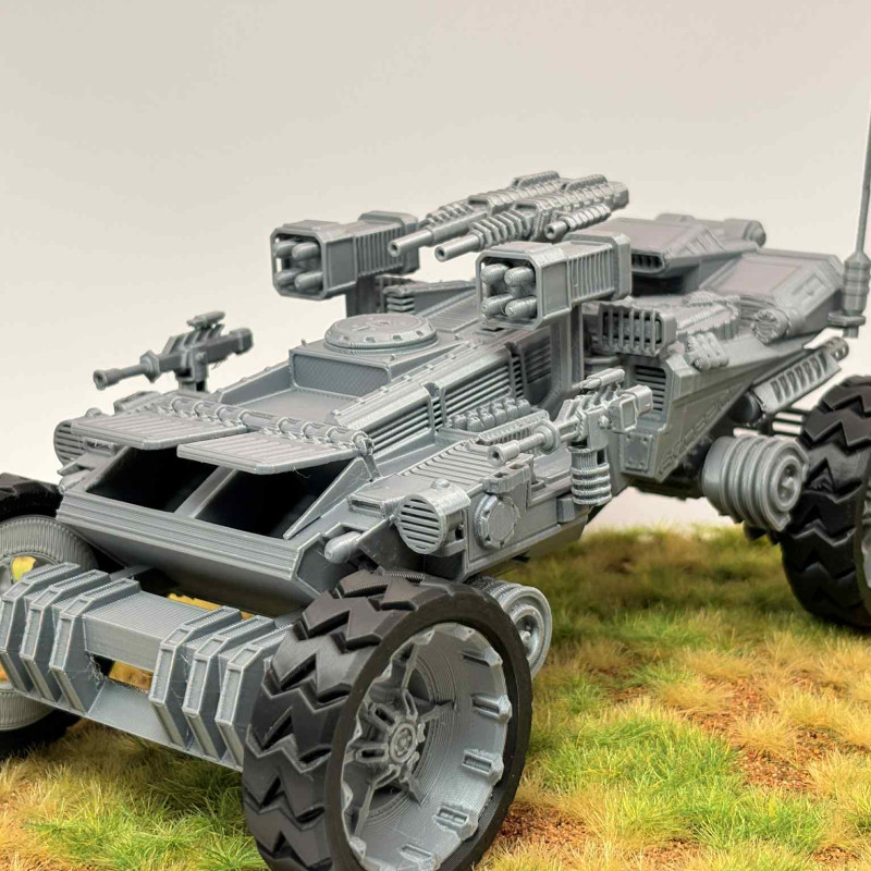 Bilim Kurgu Savaş Aracı SCORPIO - 3D Baskı Modeli