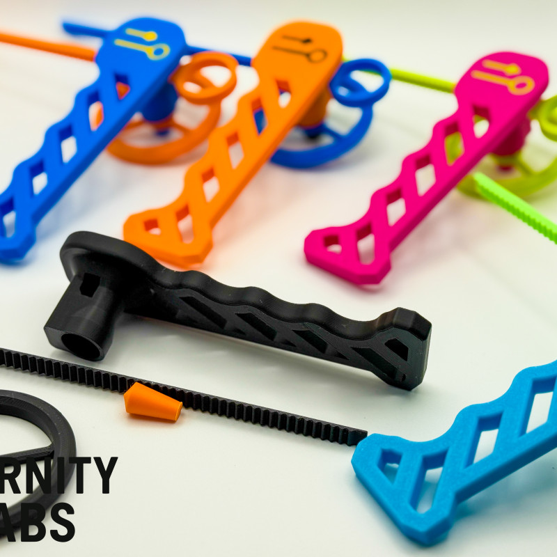 Rip Cord Dönen Fırıldak - 3D Baskı Oyuncak ve Stres Giderici