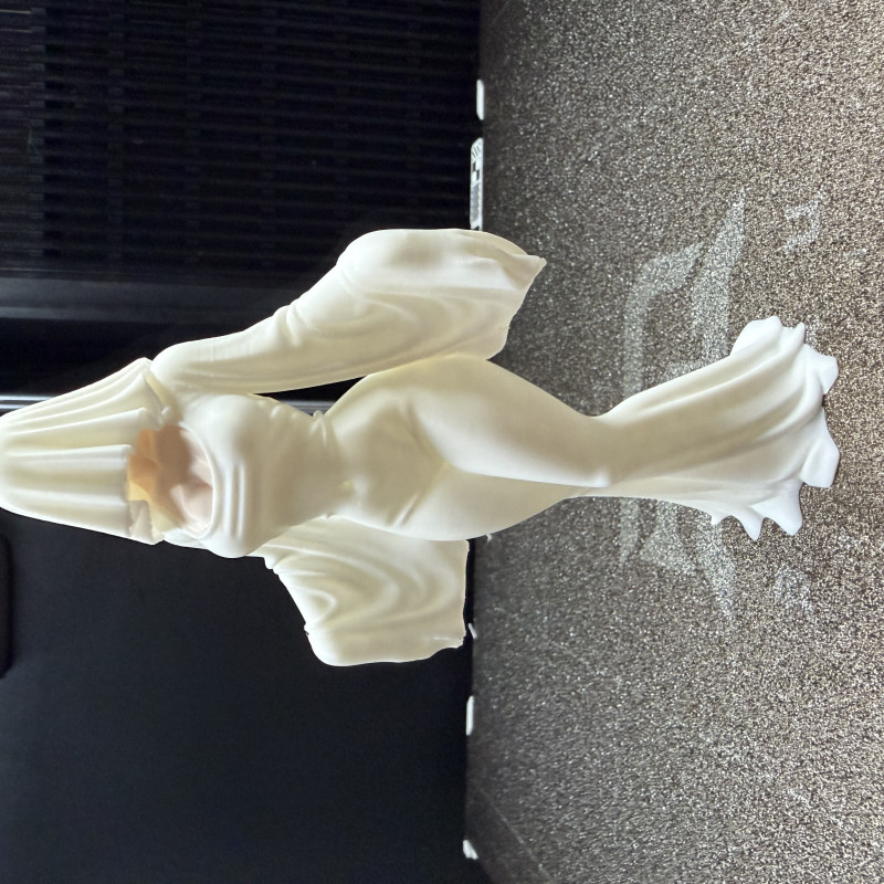 Gizemli Tapınak Bekçisi Hayalet Kadın 3D Baskı Figür Gizemli Tapınak Bekçisi Hayalet Kadın 3D Baskı Figür