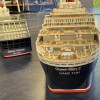 Cunard Queen Mary 2 1:500 Ölçekli Çok Renkli 3D Baskı Gemi Modeli