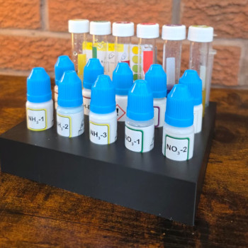 NT Labs Su Test Kiti 3D Baskı Organizatör Tepsisi - Dayanıklı Kimya Aksesuarı