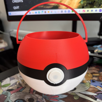 Pokeball Mini Çanta - 3D Baskılı Oyuncak Aksesuar