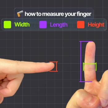Parametrik Parmak Ateli - Kişiye Özel 3D Baskı Tıbbi Destek