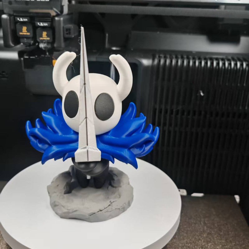 Hollow Knight Kılıç Çekme Duruşu 3D Baskı Figür - Dönebilir Başlı Hollow Knight Kılıç Çekme Duruşu 3D Baskı Figür - Dönebilir Başlı