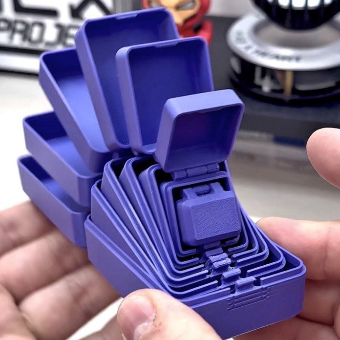 Matryoshka Baskılı 3D İç İçe Kutular - Ofis ve Ev Organizasyonu