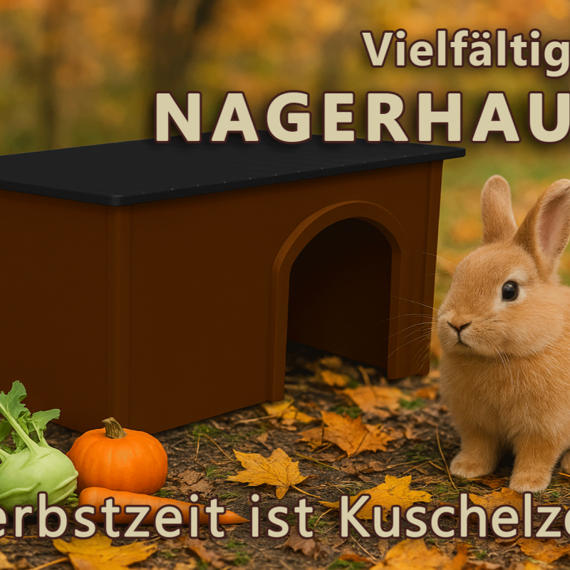 Ölçeklenebilir Kemirgen Evi - 3D Baskı Evcil Hayvan Barınağı