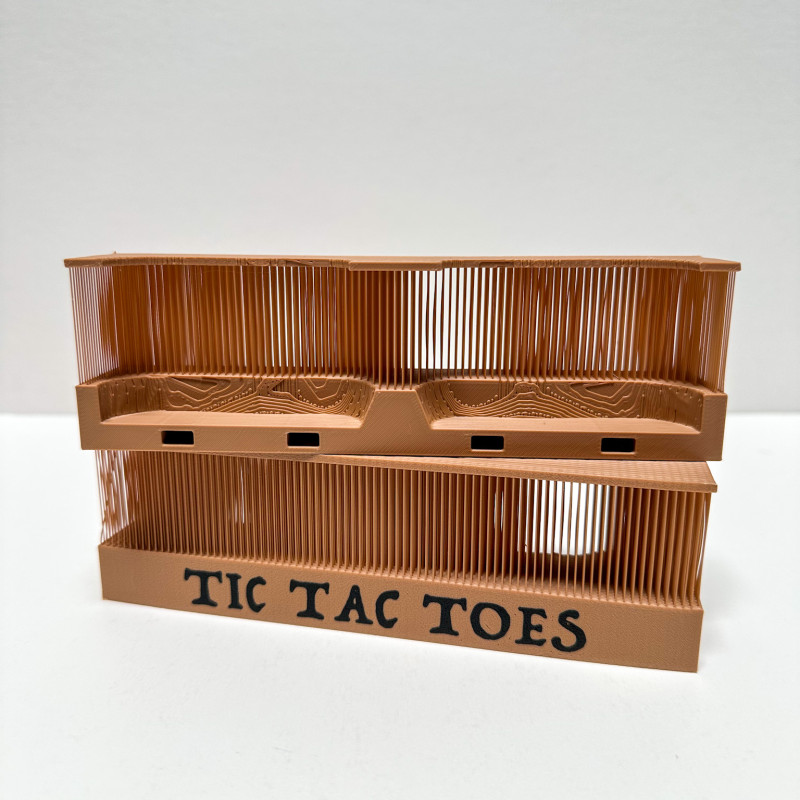 Cadılar Bayramı Tic Tac Toe Işıklı Ayak Oyunu - 3D Baskı