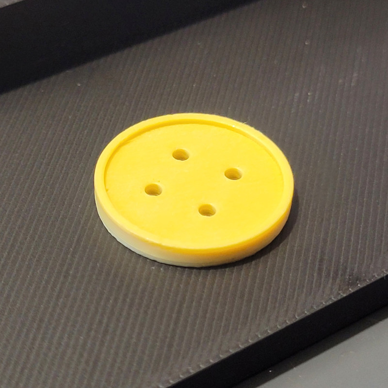 Özelleştirilebilir Dikilebilir Düğme - 3D Baskı Modelleri