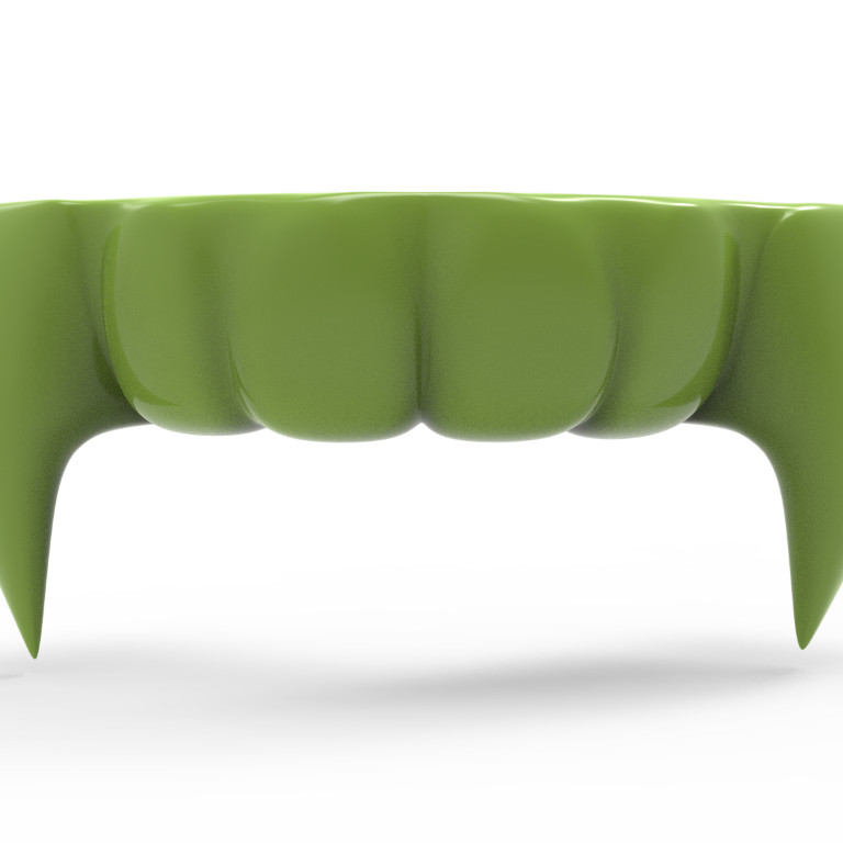 3D Baskı Parlayan Vampir Dişleri - Halloween Aksesuarı 3D Baskı Parlayan Vampir Dişleri - Halloween Aksesuarı