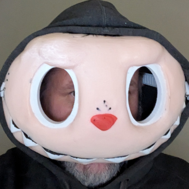 Lafufu Cadılar Bayramı Maske - 3D Baskı Korku Aksesuarı Lafufu Cadılar Bayramı Maske - 3D Baskı Korku Aksesuarı