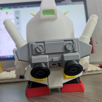 Xiaomi Kamera 2 PTZ Gundam Kılıfı - 3D Baskı Özel Tasarım