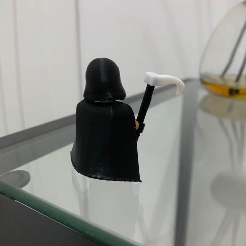 Ölüm Meleği Minifigür Kostümü - 3D Baskı Halloween Aksesuar Ölüm Meleği Minifigür Kostümü - 3D Baskı Halloween Aksesuar