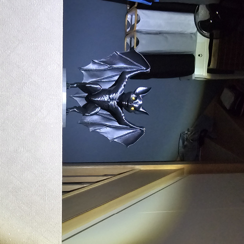 Detaylı Yarasa Heykelleri - Dekoratif 3D Baskı