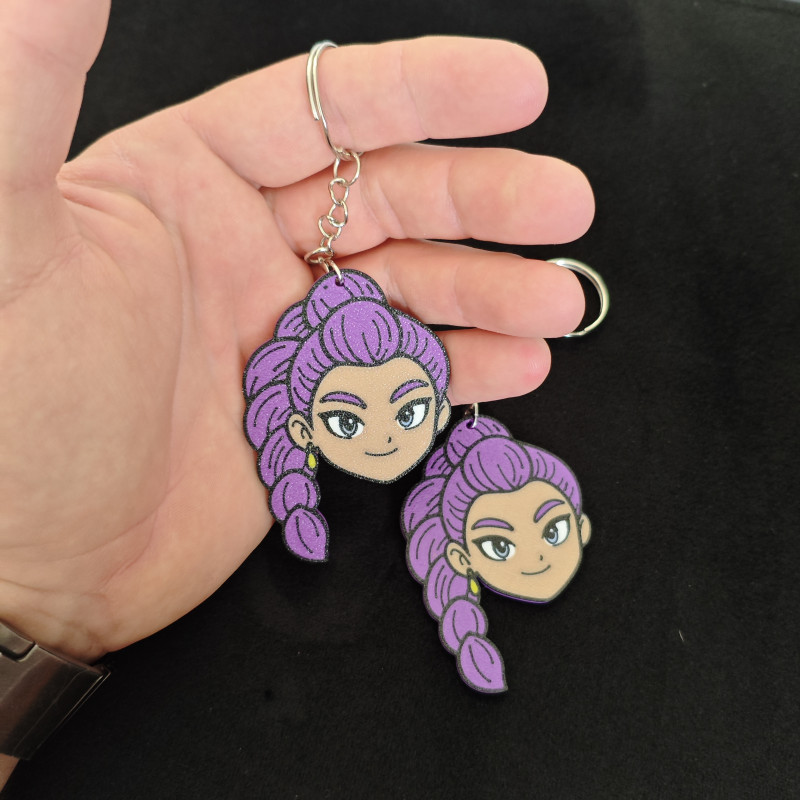 Rumi K-Pop Demon Hunters Anahtarlık - 3D Baskı Koleksiyon Ürünü